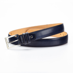 Paul Evans Italian Leather Belt Blue