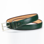Paul Evans Italian Leather Belt Green