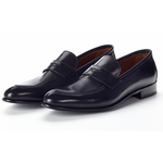 Paul Evans 'The Stewart' Penny Loafers Black