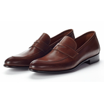 Paul Evans 'The Stewart' Penny Loafers Cacao