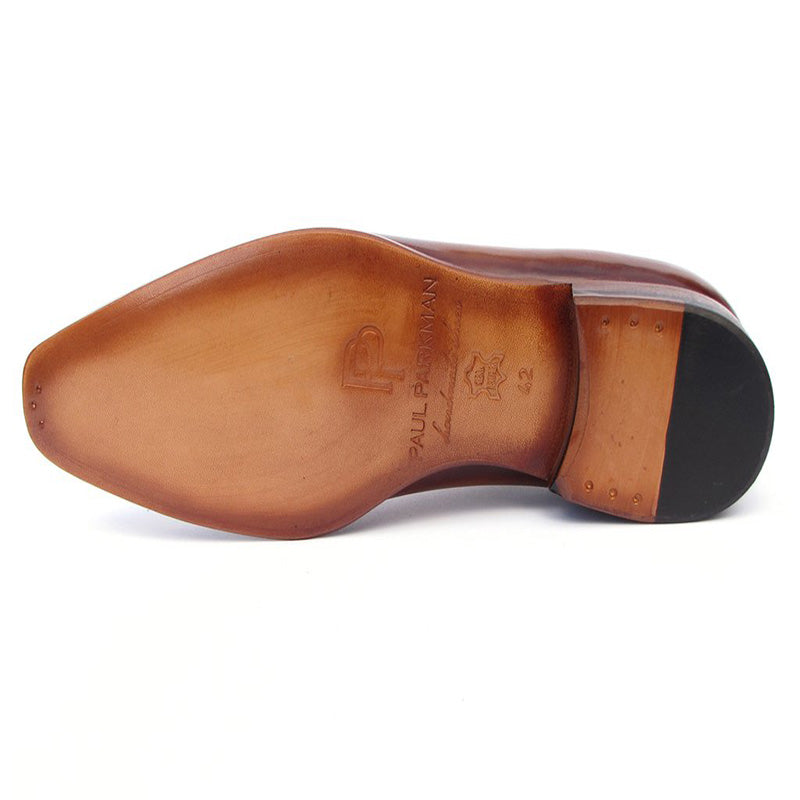 Paul Parkman Calfskin Brogues Shoes Light Brown