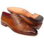 Paul Parkman Calfskin Brogues Shoes Light Brown