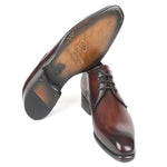 Paul Parkman Calfskin Derby Shoes Antique Brown
