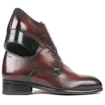 Paul Parkman Calfskin Derby Shoes Antique Brown