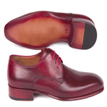 Paul Parkman Calfskin Derby Shoes Burgundy