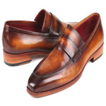 Paul Parkman Calfskin Loafers Brown