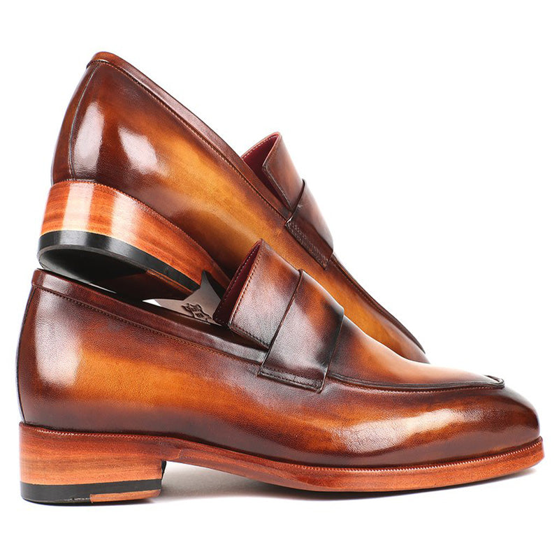 Paul Parkman Calfskin Loafers Brown