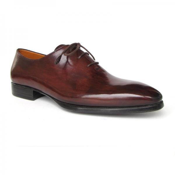 Paul Parkman Calfskin Oxfords Brown / Bordeaux