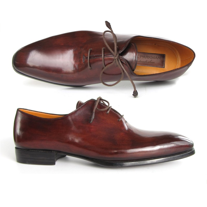Paul Parkman Calfskin Oxfords Brown / Bordeaux