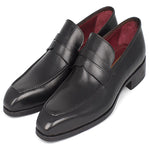 Paul Parkman Calfskin Penny Loafer Black