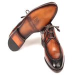 Paul Parkman Calfskin Shoes Burnished Brown