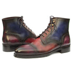 Paul Parkman Cap Toe Boots Multicolor