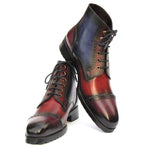 Paul Parkman Cap Toe Boots Multicolor