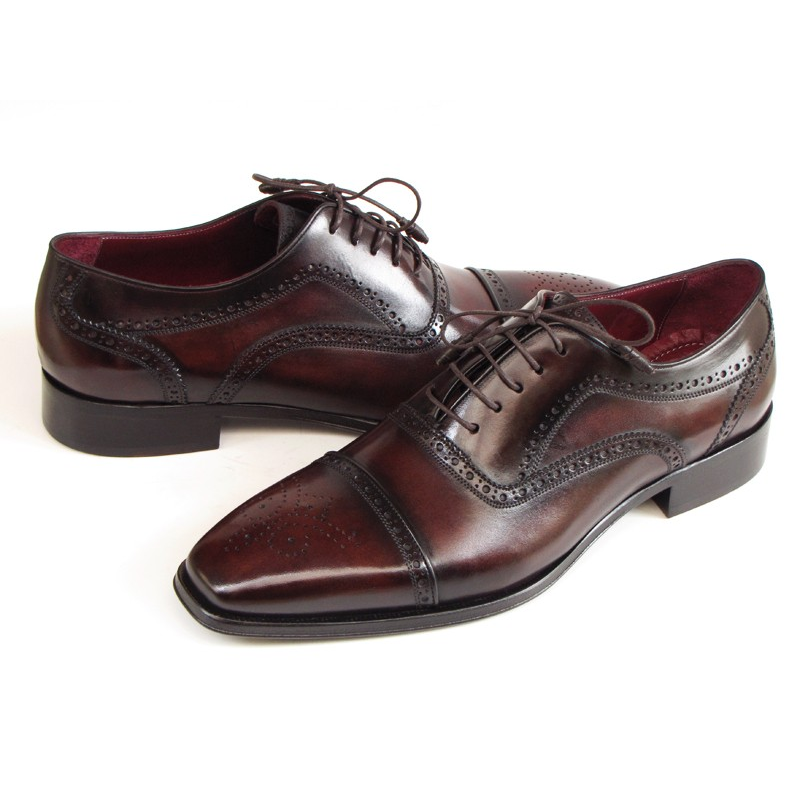 Paul Parkman Cap Toe Brogues Bordeaux