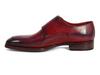 Paul Parkman Double Monk Strap Shoes Bordeaux / Black
