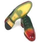 Paul Parkman Embossed Crocodile Calfskin Loafer Multicolor