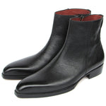 Paul Parkman Floater Leather Boots Black
