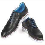 Paul Parkman Floater Leather Shoes Black