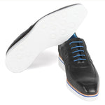 Paul Parkman Floater Leather Shoes Black