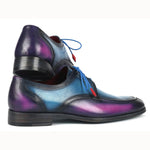 Paul Parkman Ghillie Lacing Dress Shoes Blue / Purple