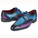 Paul Parkman Ghillie Lacing Dress Shoes Blue / Purple