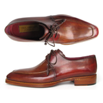 Paul Parkman Goodyear Welt Apron Toe Dress Shoes Brown
