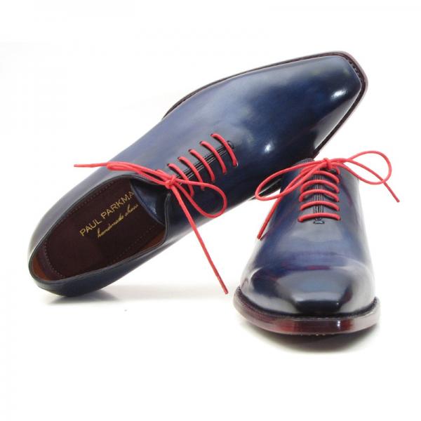 Paul Parkman Goodyear Welt Wholecut Oxfords Navy