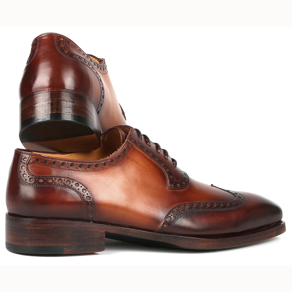 Paul Parkman Goodyear Welt Wingtip Oxfords Brown