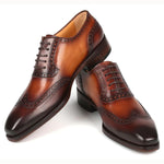 Paul Parkman Goodyear Welt Wingtip Oxfords Brown