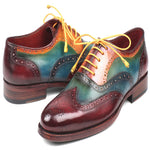 Paul Parkman Goodyear Welted Wingtip Oxfords Multi Color