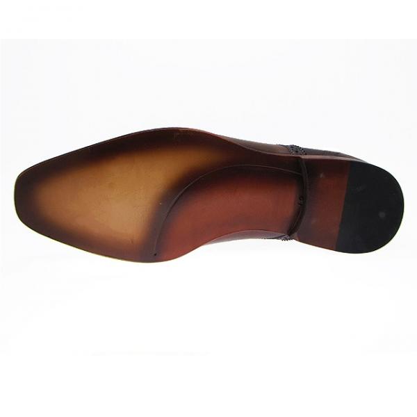 Paul Parkman Handmade Cap Toe Oxfords Brown/Tobacco