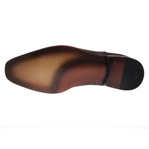 Paul Parkman Handmade Cap Toe Oxfords Dark Brown