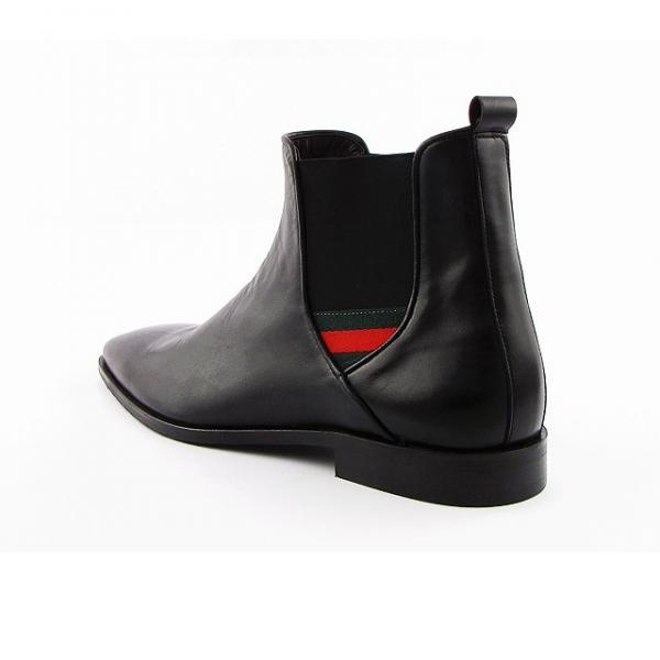Paul Parkman Handmade Leather Boots Black