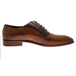 Paul Parkman Handmade Medallion Toe Brogues Brown