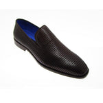 Paul Parkman Handmade Perforated Loafers Dark Brown