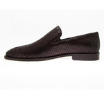 Paul Parkman Handmade Perforated Loafers Dark Brown