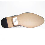Paul Parkman Handmade Spiked Cap Toe Shoes Black