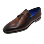 Paul Parkman Handmade Tassel Loafers Burnished Walnut