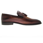Paul Parkman Handmade Tassel Loafers Burnished Walnut