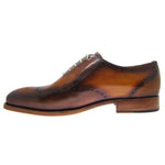 Paul Parkman Handmade Wingtip Wholecut Brogues Brown
