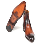 Paul Parkman Leather Boots Burnished Brown