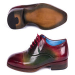 Paul Parkman Leather Captoe Oxfords Multicolor