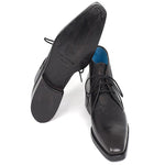 Paul Parkman Leather Chukka Boots Black