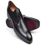 Paul Parkman Leather Derby Shoes Black