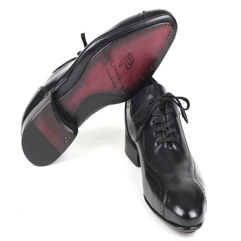 Paul Parkman Leather Lace Up Shoes Black