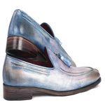 Paul Parkman Leather Tassel Loafers Lila