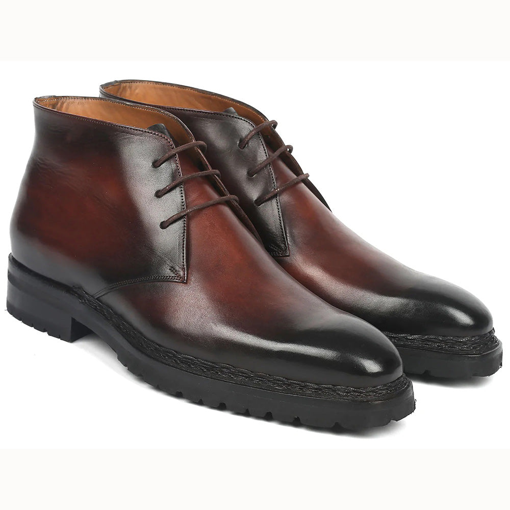 Paul Parkman Norwegian Welt Chukka Boots Brown