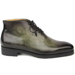 Paul Parkman Patina Ankle Boots Green