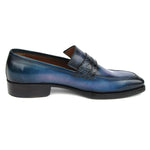 Paul Parkman Patina Loafers Blue