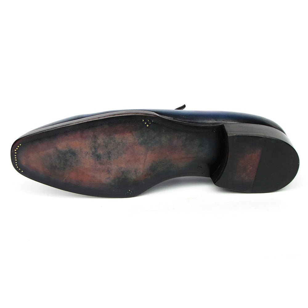 Paul Parkman Patina Loafers Blue
